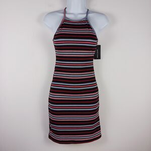 Ambiance Tank Dress Size S Striped New
